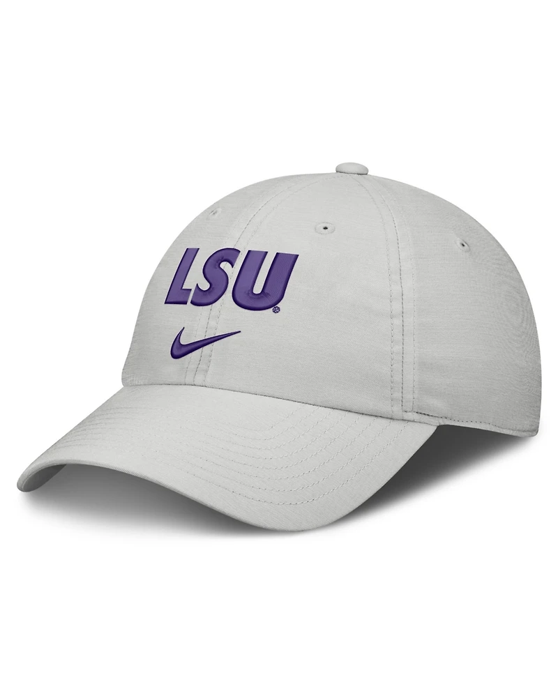 Nike Men's and Women's Gray Lsu Tigers 2026 On-Field Gameday Club Adjustable Hat