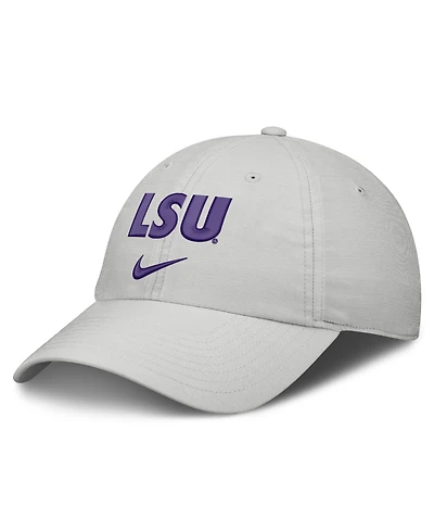 Nike Men's and Women's Gray Lsu Tigers 2026 On-Field Gameday Club Adjustable Hat