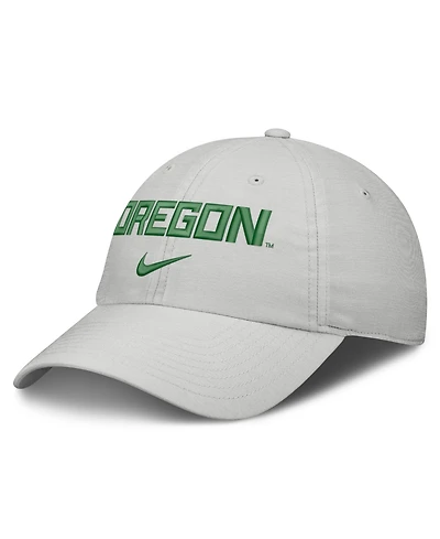 Nike Men's and Women's Gray Oregon Ducks 2026 On-Field Gameday Club Adjustable Hat