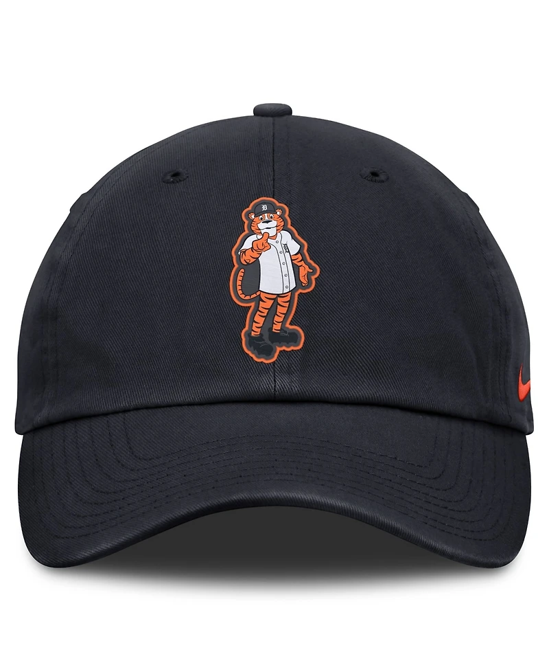 Nike Big Boys and Girls Navy Detroit Tigers Mascot Club Adjustable Hat