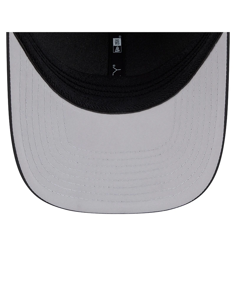 New Era Men's Black Houston Astros Metallic 39THIRTY M-Crown Flex Hat