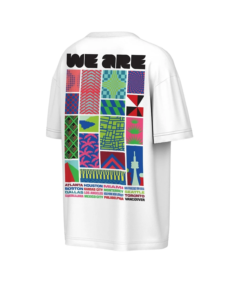 Outerstuff Men's White Fifa World Cup 2026 All City Spectacle T-Shirt