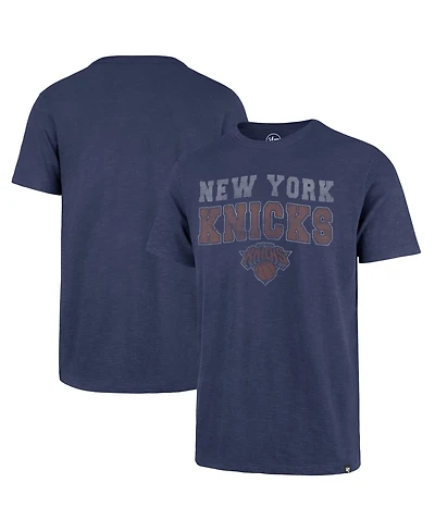 '47 Brand Men's Blue New York Knicks Stadium Wave T-Shirt