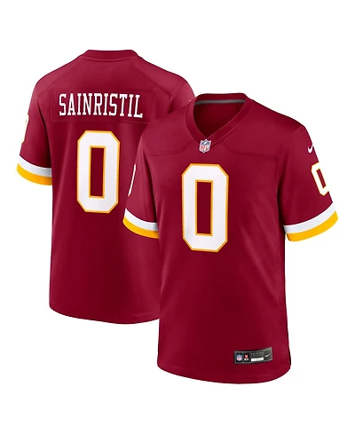 Nike Men's Mike Sainristil Burgundy Washington Commanders Game Jersey