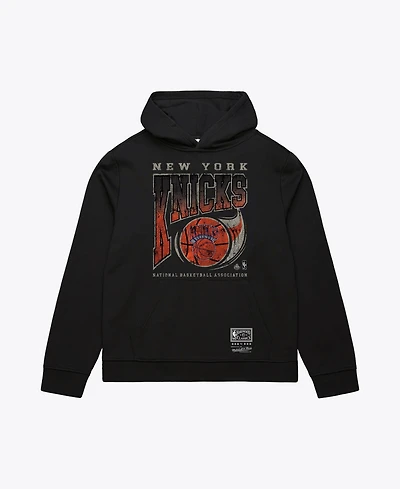 Mitchell & Ness Men's Black New York Knicks Ball Out Hoodie