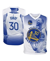 Outerstuff Big Boys and Girls Stephen Curry Royal Golden State Warriors Hometown Fashion Jersey