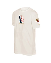 New Era Men's Cream San Diego Padres 250th Fourth of July T-Shirt