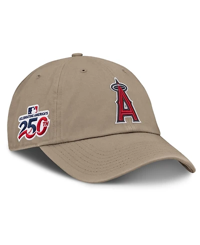 Nike Men's Khaki Los Angeles Angels Celebrating America's 250th Club Adjustable Hat