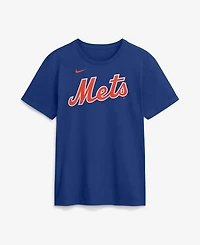 Nike Men's Aj Ewing Royal New York Mets Name & Number T-Shirt
