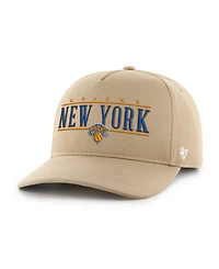 '47 Brand Men's Khaki New York Knicks Domestic City Line Hitch Adjustable Hat