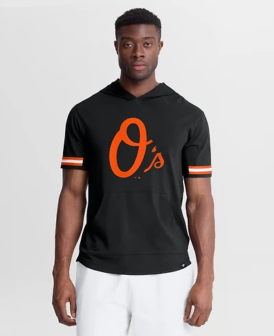 Fanatics Men's Black Baltimore Orioles Optimal Play Hooded T-Shirt