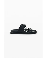 Desigual Women's Sandalia plataforma corazon