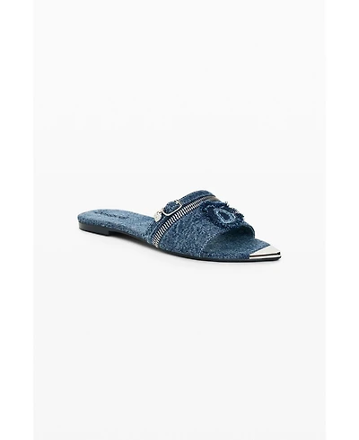 Desigual Women's Flat Denim Sandal