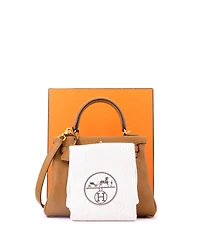 Pre-Owned HERMES Kelly 25 Handbag Swift with Gold Hardware