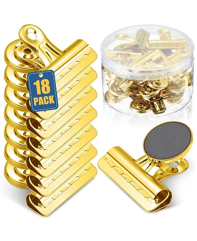 Danrong Pack Heavy Duty Metal Magnetic Clips With Storage Box For Office Home School