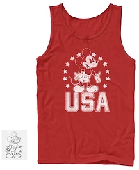 Fifth Sun Men's Usa Mickey Graphic Tank Top