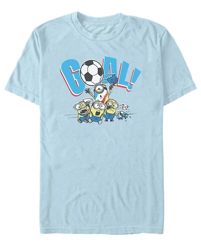 Fifth Sun Men's Minion Team Goal Graphic T-Shirt