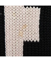 Pre-Owned Givenchy Women's Logo Print Cotton Knit Crew Neck Sweater