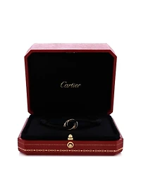 Pre-Owned Cartier Trinity On Cord Bracelet