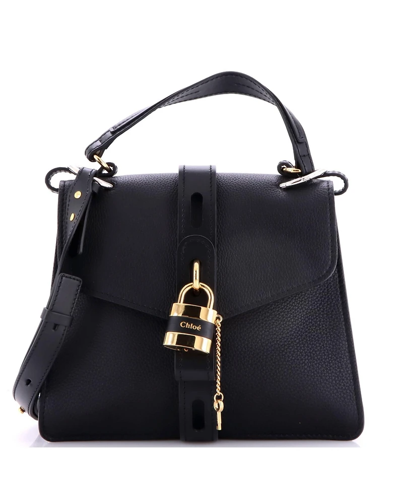 Pre-Owned Chloe Medium Aby Day Bag Leather
