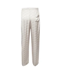 Pre-Owned Balenciaga Men's Monogram Jacquard Satin Pajama Pants