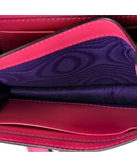 Pre-Owned Gucci Mini Gg Marmont Flap Messenger Bag Gg Matelasse Nylon with Leather
