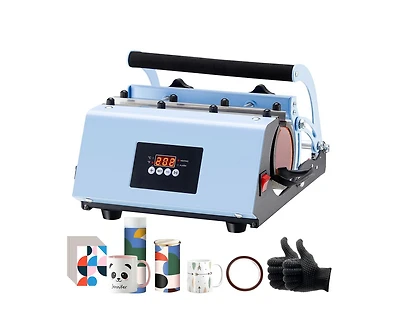Yobtop Diy Tool- Tumbler Heat Press Machine 11-30oz Mug Press Sublimation Tumblers, Touchscreen Interface, Quick Press