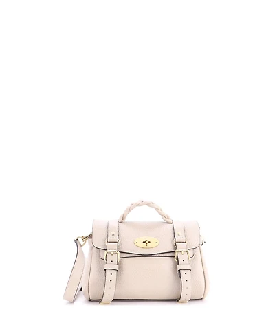 Pre-Owned Mulberry Mini Alexa Satchel Nm Leather