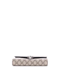Pre-Owned Gucci Small Dionysus Chain Wallet Gg Coated Canvas