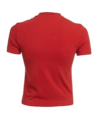 Pre-Owned Jacquemus Women's Logo Applique Jersey T-Shirt