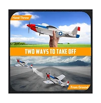 Bruce & Shark 2.4GHz Rc Plane – 3 Channel with Gyro, 330 feet Range and Epp Foam