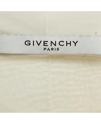 Pre-Owned Givenchy Women's Logo Print Distressed Oversize Hoodie
