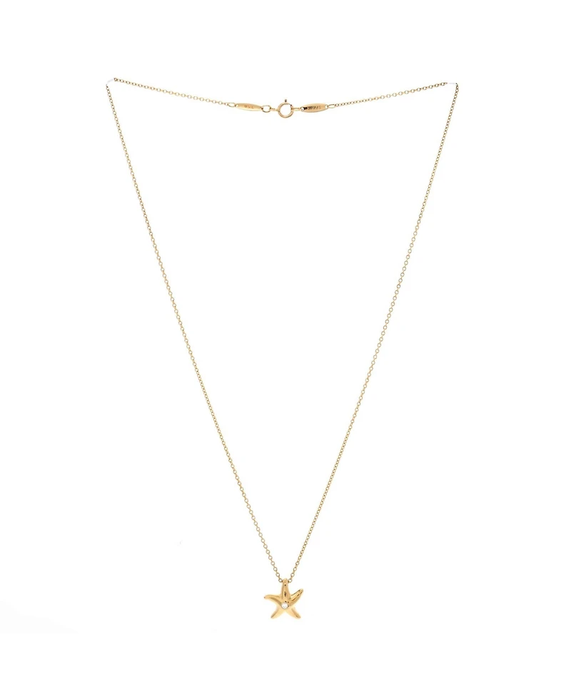 Pre-Owned Tiffany & Co Vintage Starfish Pendant Necklace