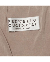 Pre-Owned Brunello Cucinelli Women's Silk Blend Monili Band Skirt