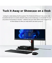 Lenovo ThinkCentre M70q Mff Desktop Intel Core i3 16GB Ram Intel Uhd Graphics 512GB Ssd Storage Windows 11 Pro