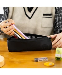 Danrong Small Pencil Case Pouch Stationery Pen Bag Office Supplies