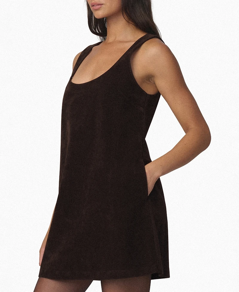 Joe's Jeans Women's Scoop Neck Sleeveless Mini Dress