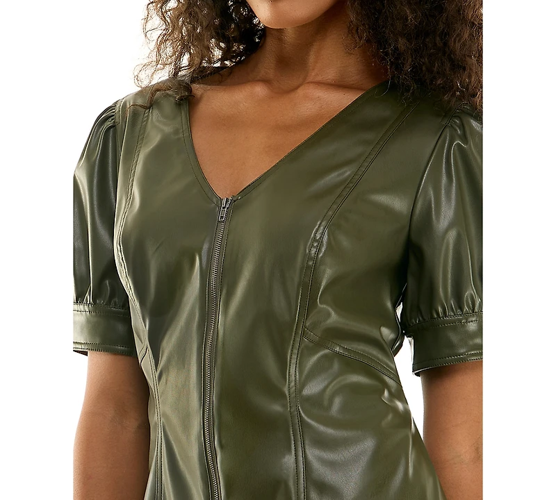 Seni & Cade Juniors' V-Neck Mini Dress