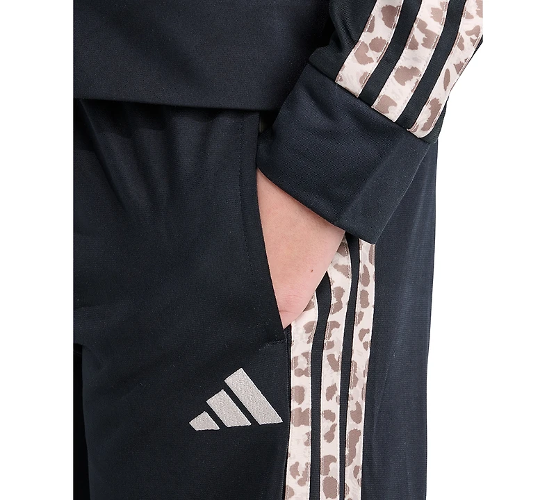 adidas Girls' 8-16 Long-Sleeve Jacket and Pants, 2-Piece Set