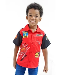Cars Toddler Boy's (2T-5T) Short Sleeve Button-Down Shirt