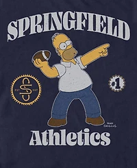 Fifth Sun Men's The Simpsons Throw A Homer T-Shirt