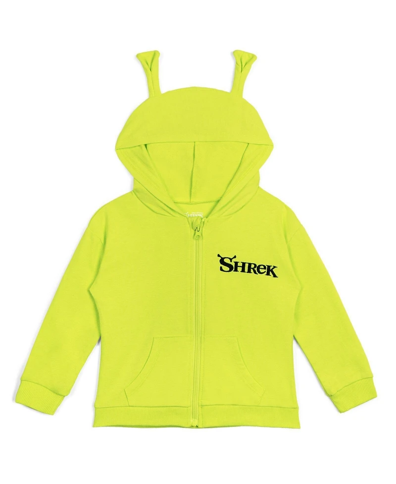 Shrek Toddler (2T-5T) Cosplay Zip-Up Hoodie