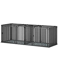 Ruie 83 in Extra Large Heavy Duty Dog Crate with Divider and Mat