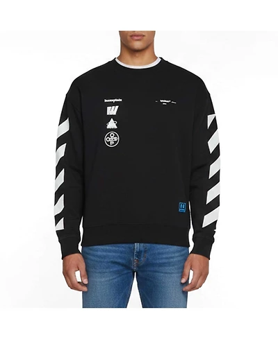 Pre-Owned Off-White Men's Diag Mariana De Silva Graphic Jersey Sweatshirt