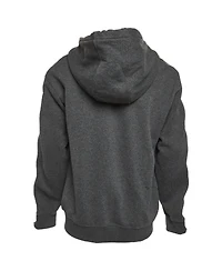 Pre-Owned Versace Men's Cotton Knit Logo Tape Zip Detail Hooded Jacket