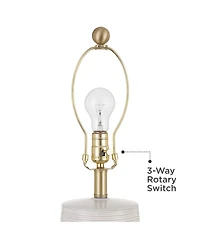 360 Lighting Kerry 28 1/2" High Light Stripes Ceramic Table Lamp