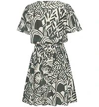 Lascana Women's Print V-Neck Dress