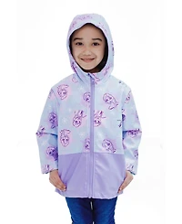 Frozen Minnie Mouse Frozen Little Girls' Hooded Rain Jacket