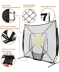 Aoligeijs 7×7ft Baseball Field Training Equipment