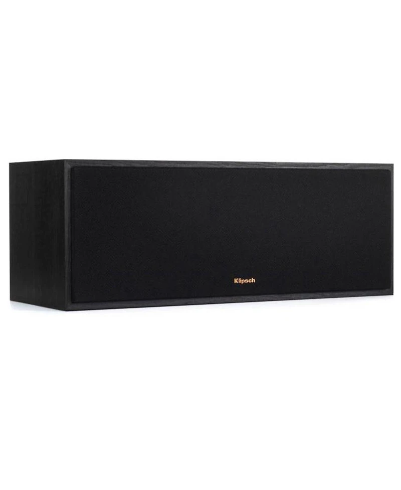 Klipsch Reference R-52C Two-Way Center Channel Speaker, Textured Wood Grain Vinyl